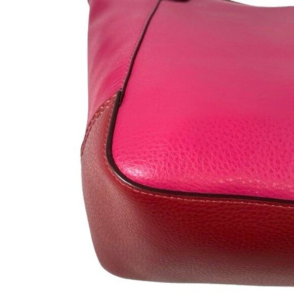 Coach Tote Bag 27 Color Block Horse and Carriage C5775 Bright Violet $328 - Picture 12 of 16